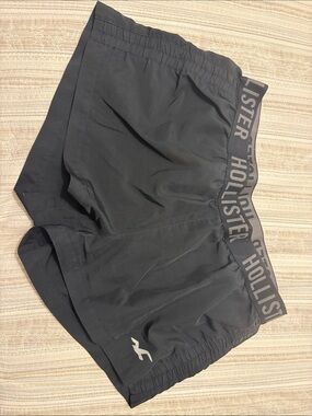 Black athletic shorts